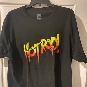 Hot Rod Rowdy Roddy Piper T-Shirt XL WWE Authentic Heavyweight Wrestling